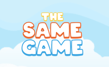 Screenshot of "The Same Game"