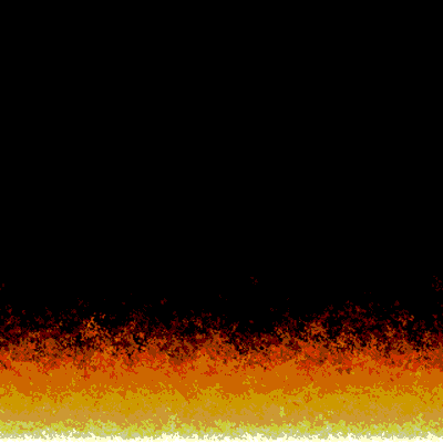 Screenshot of "Doom Fire! at 2021"