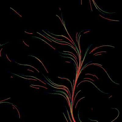 Screenshot of "Flowfield at 2022"