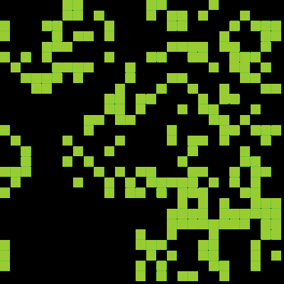 Screenshot of "Game of Life at 2020"