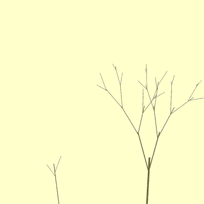 Screenshot of "Simple Trees! at 2019"